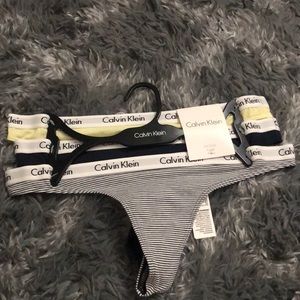 NWT Calvin Klein 3pk Thong Underwear